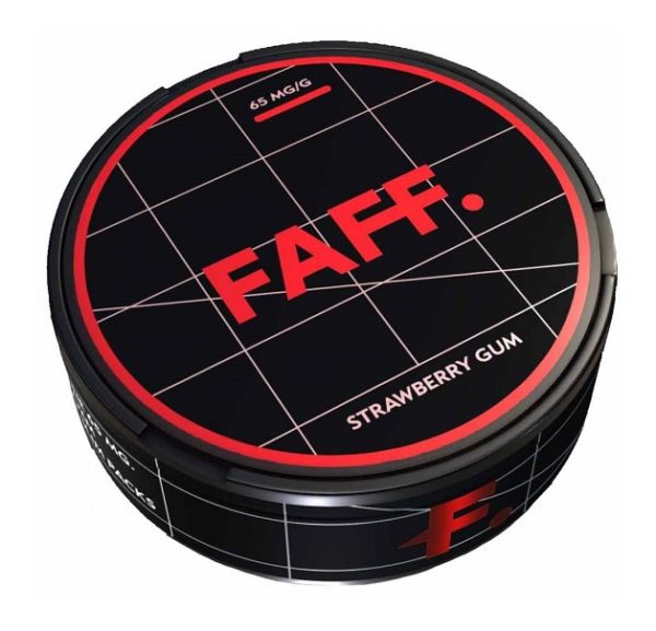 FAFF Strawberry Gum 65 mg