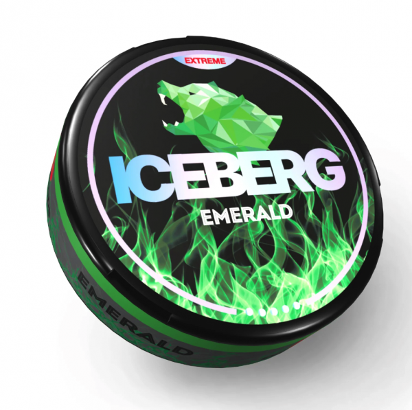 ICEBERG Black 150mg Emerald вкус (Зелёное яблоко, лайм)